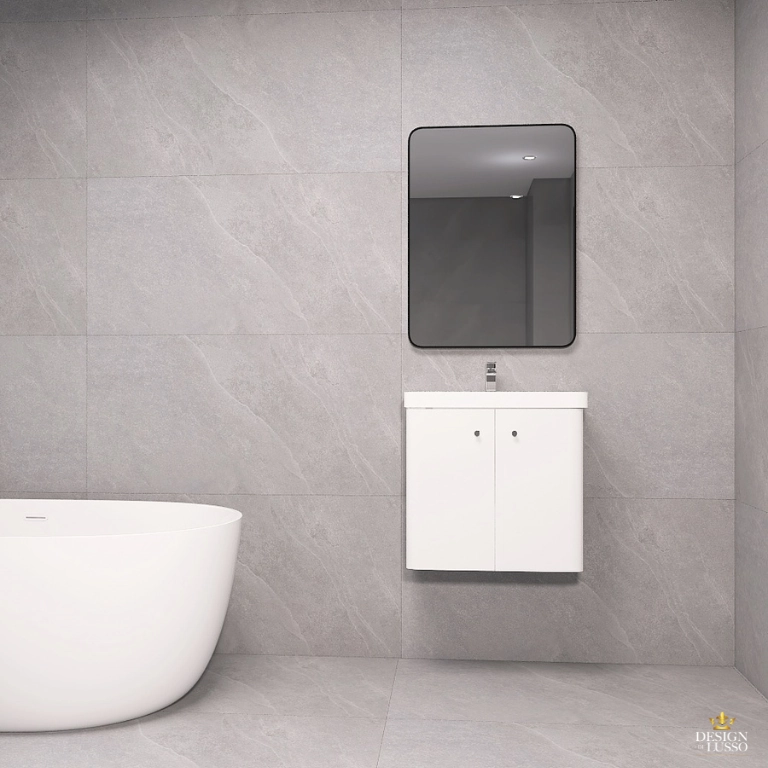 Care Wall Hung Vanity Unit 600mm 2 Doors White DDL Tiles Care Wall Hung Vanity Unit 600mm 2 Doors White DDL Tiles