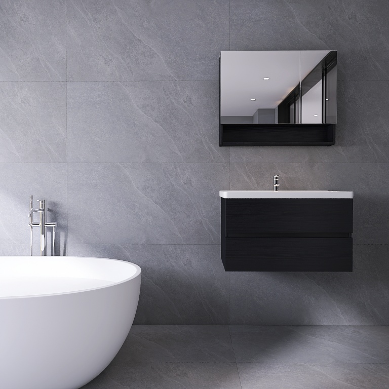 Ecoslate Grey 60x120 DDL Tiles Lifestyle