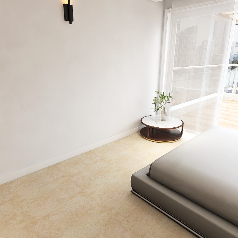 Porcelain stone-effect tiles adding warm, natural texture to bathroom and ground floor walls and floors – DDL Tiles