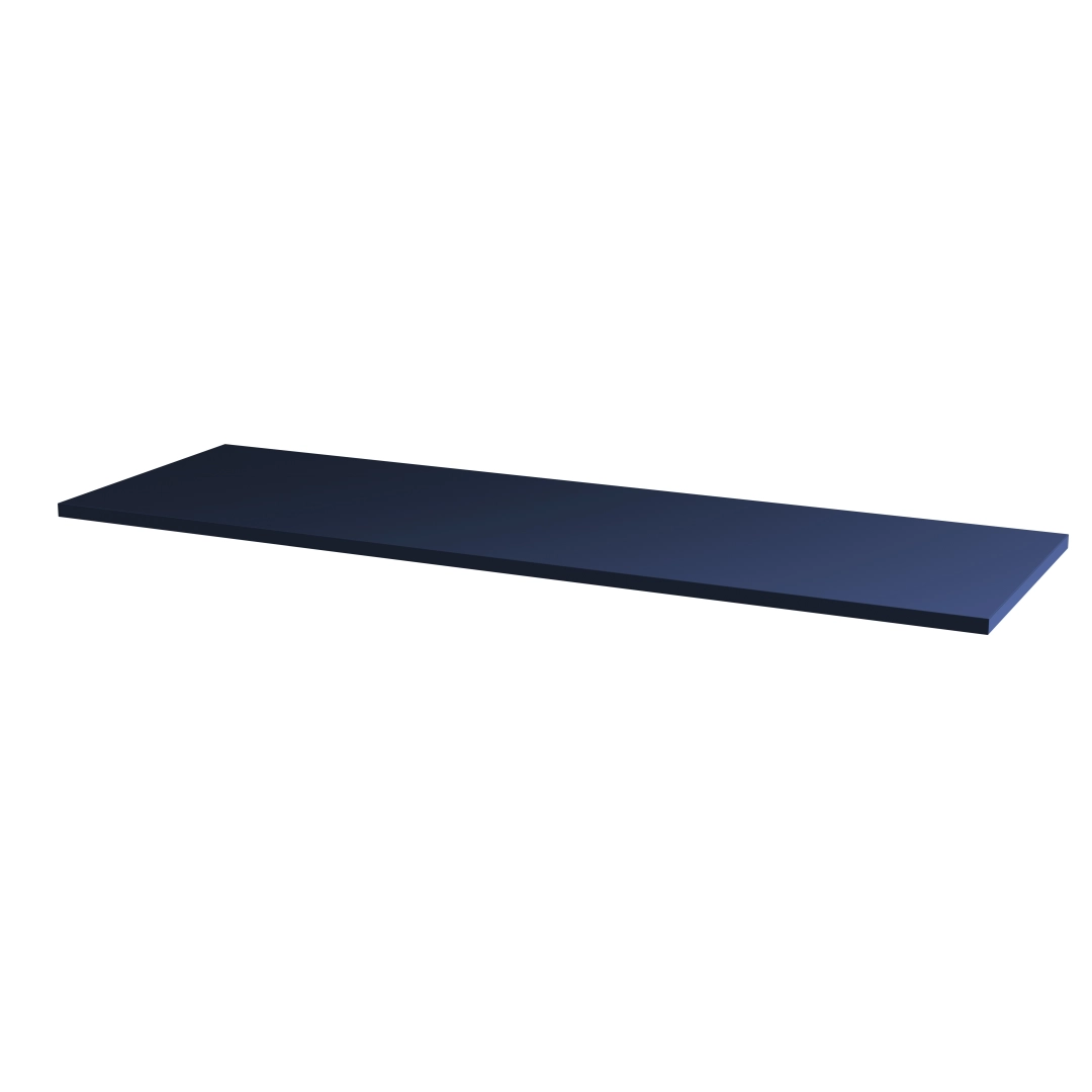 1200mm midnight blue bathroom worktop with smooth surface and luxury finish, perfect for vanity units – DDL Tiles