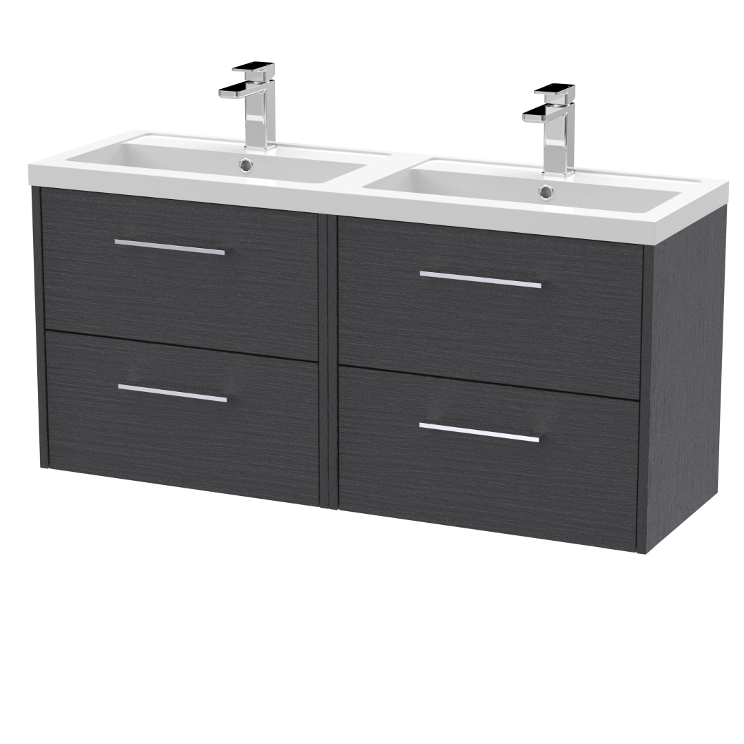 Wall-hung bathroom vanity with spacious drawers in a clean, modern design for warm interiors – DDL Tiles